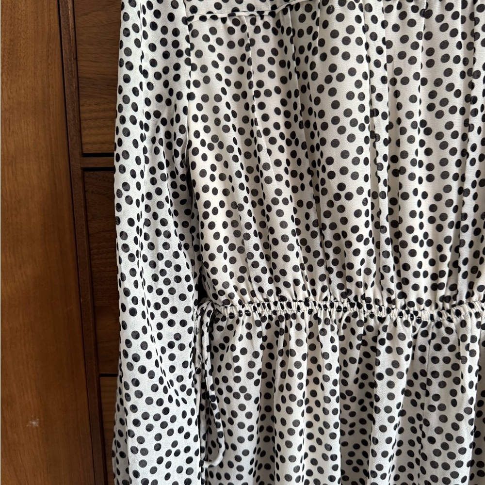 H&M DRAWSTRING-DETAIL DRESS Size M - Picture 3 of 9